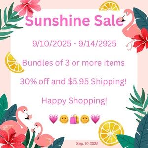 💗☀️🛍️Sunshine Sale! 🛍️☀️💗
